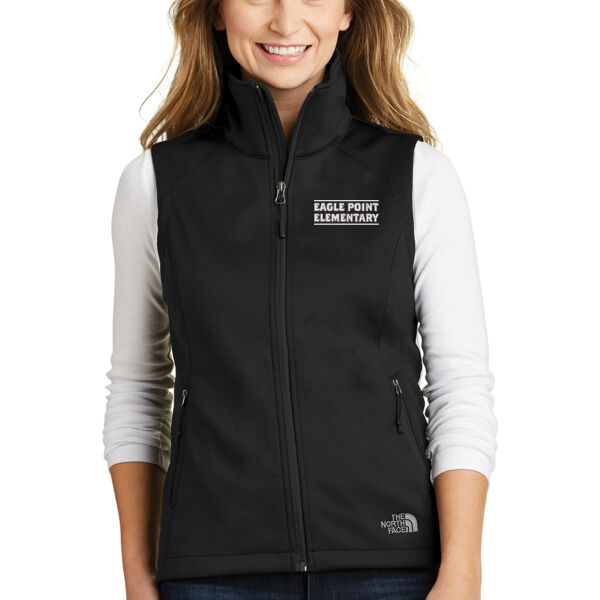 The North Face Ladies Ridgewall Softshell Vest - Embroidered Logo Thumbnail